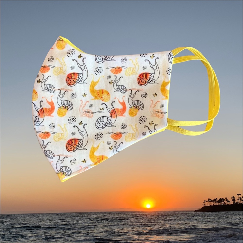 handmade snail mask